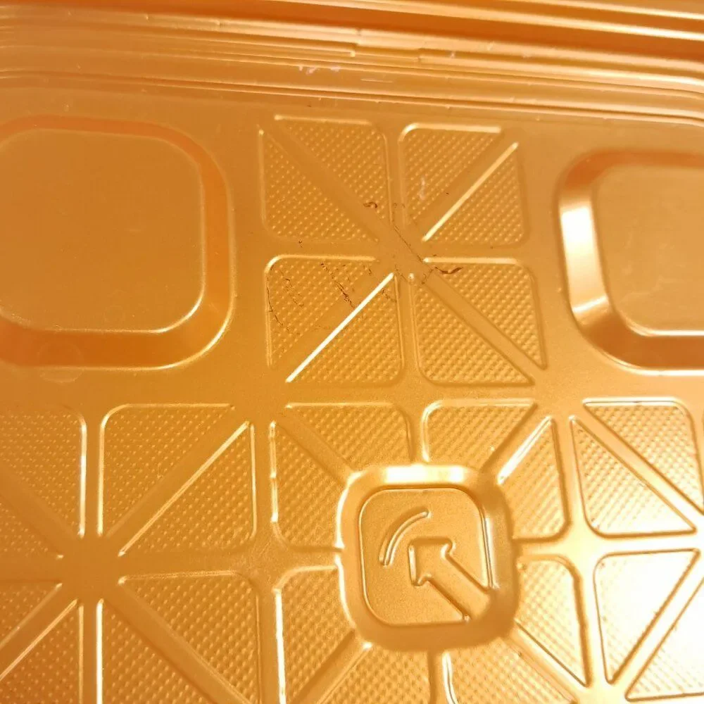 Ziploc‎ plastic Containers Gold Medium Square 5 cup x3 Limited Edition Holiday